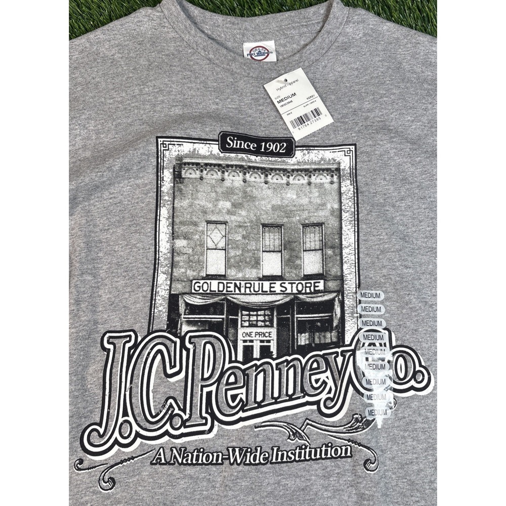 New JC Penney Co Golden Rule Store One Price Short Sleeve T-Shirt Sz M NOS - Picture 4 of 10